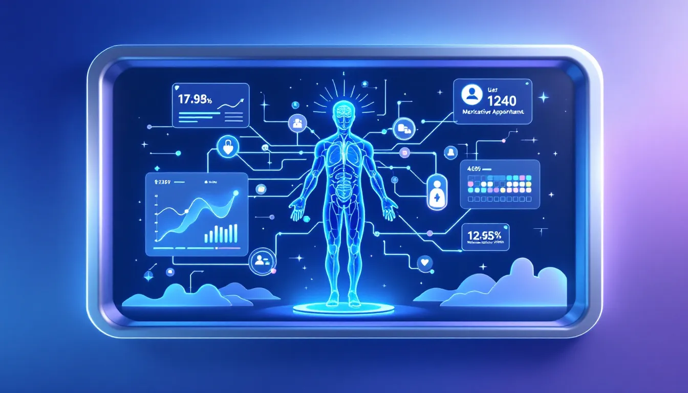 A visual representation of simplified health information for patients.