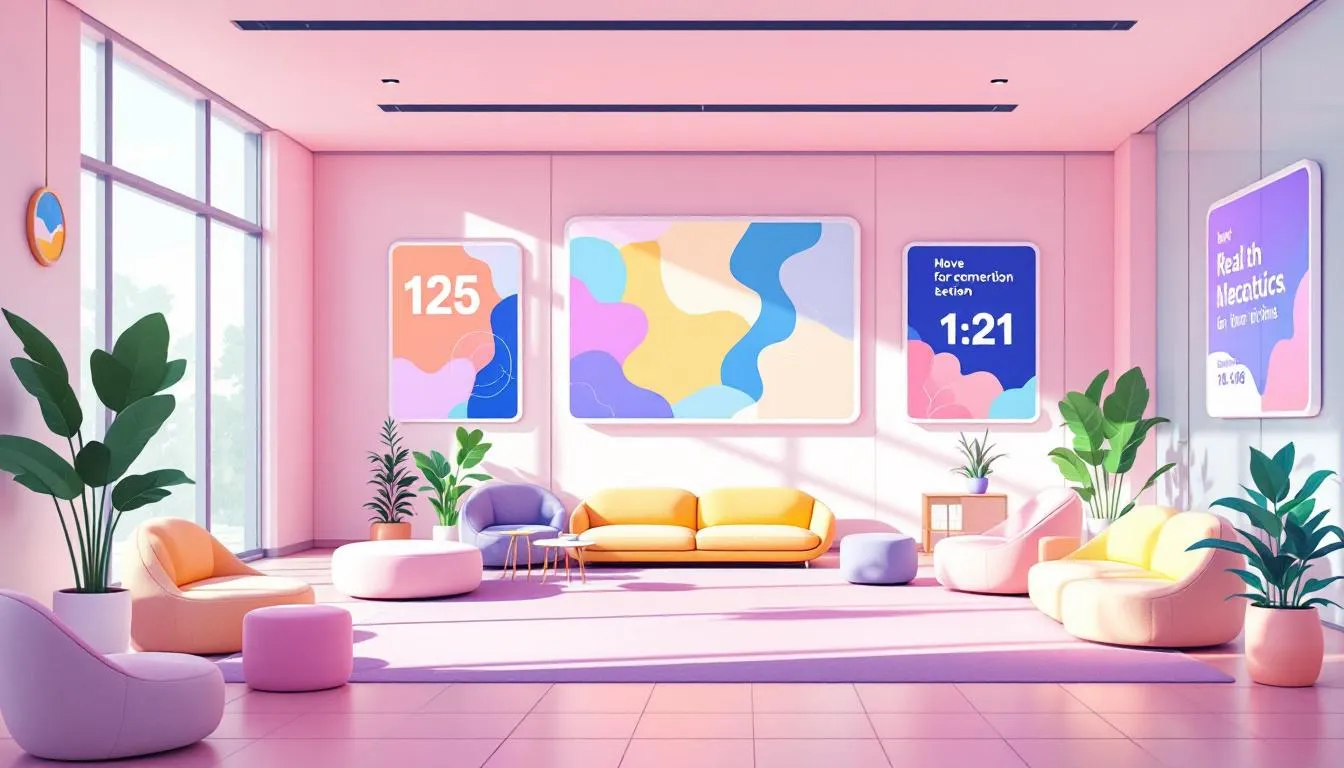 A waiting room designed to enhance patient satisfaction and streamline wait times.